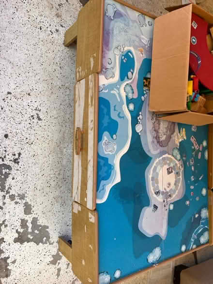 Photo of free Train table with tracks and trains (Central Fremont) #2