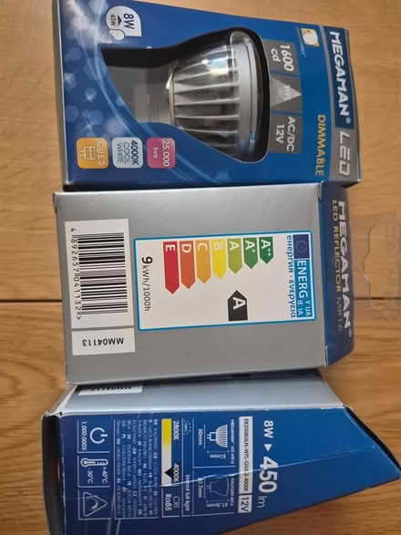 Photo of free Megaman LED bulbs x 3 (Friern Barnet N11) #1