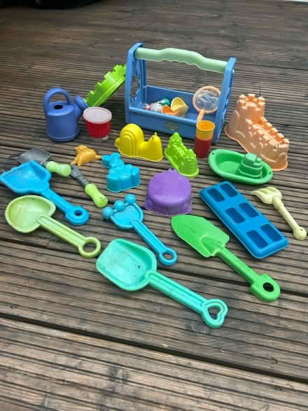Photo of free Sandpit/water toys (Bisley Woking GU24) #1