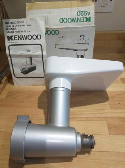 Photo of free Kenwood food mixer attachments (Fleetville) #1