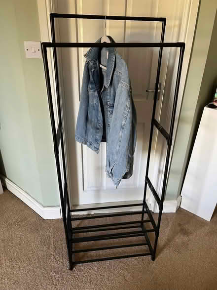Photo of free Open clothes rail black (GU9) #1