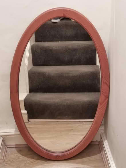 Photo of free Pine frame mirror (Ripponden HX6) #1