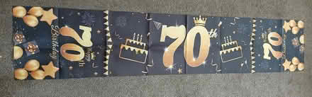 Photo of free 70th Birthday Table Decorations (Tyseley B11) #2