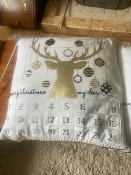 Photo of free Cushions x 2 -Christmas Theme (Perrystown Dublin 12) #2