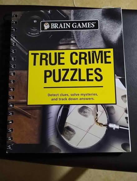 Photo of free True Crime Puzzle Book (Livonia) #1