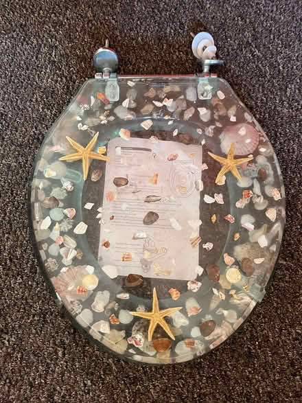 Photo of free Sea themed toilet seat (CH43) #1