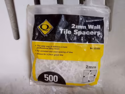 Photo of free Tile spacers, 2mm (Bucknell SY7) #1