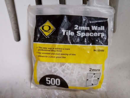 Photo of free Tile spacers, 2mm (Bucknell SY7) #1