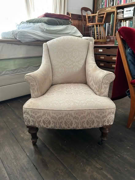 Photo of free Armchair white (Fulham SW6) #2