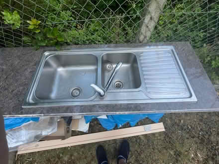 Photo of free Stainless steel inset double sink (BH1) #1