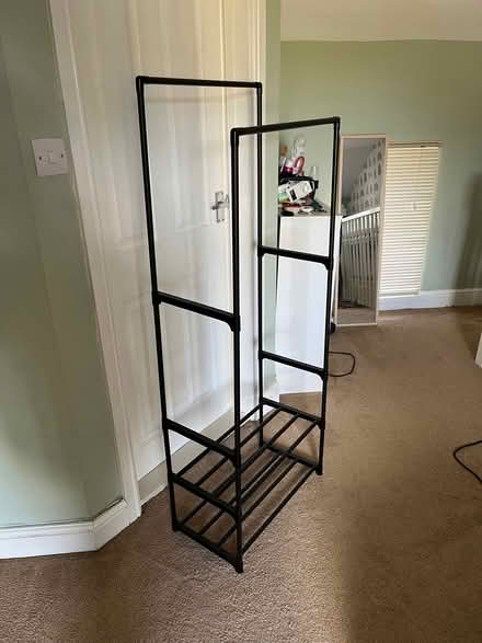 Photo of free Open clothes rail black (GU9) #3
