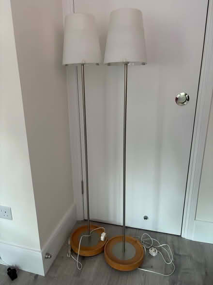 Photo of free Pair of floor lamps (Winchmore Hill N21) #1