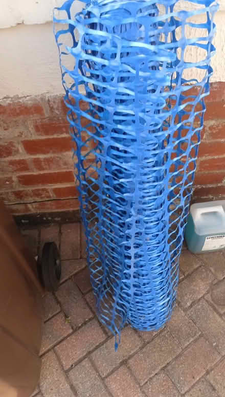 Photo of free Blue plastic barrier net (Manor Top S12) #1