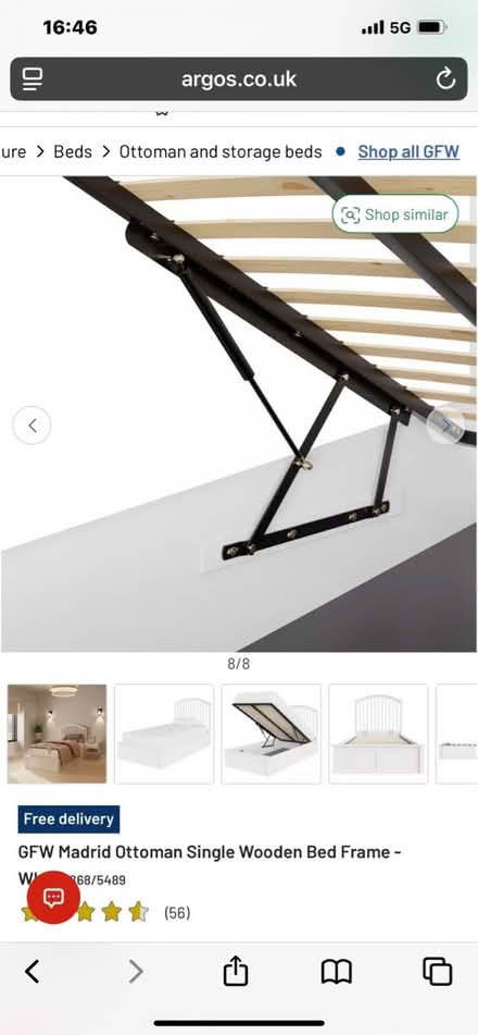 Photo of free Ottoman single bed (Southwark) #1