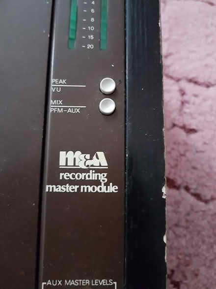 Photo of free M&A, recording master module (Berrow, TA8 2JU) #2