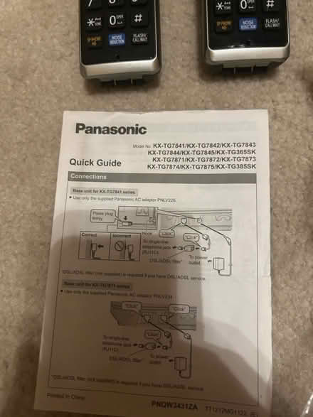 Photo of free Panasonic cordless phone/answer (Country Walk Dr. & Acorn Rd.) #3