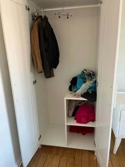 Photo of free White IKEA Brimnes wardrobe (Cambridge CB4) #3
