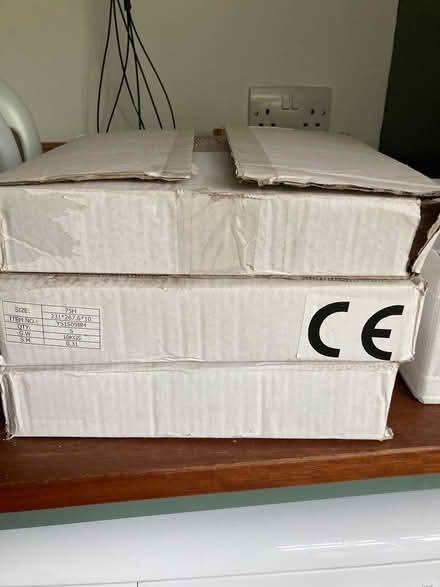 Photo of free Hexagonal ceramic tiles on mats (GL6 Minchinhampton) #3