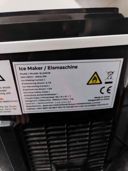 Photo of free Ice machine (BS34 Charlton Hayes) #2