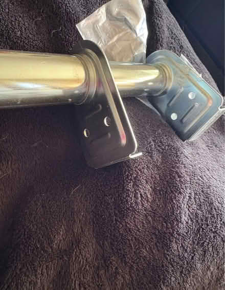Photo of free Metal hang rod & storage containers (Gloucester) #1