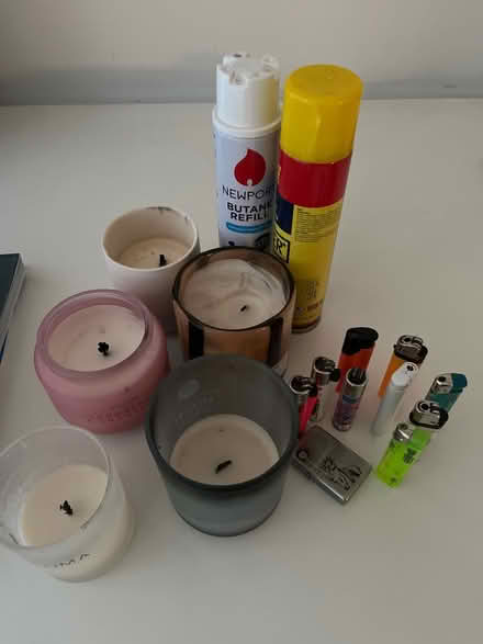 Photo of free Multiple candles, lighters (West Ealing) #1