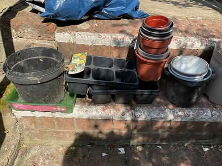 Photo of free Plastic plant pots (West Hill TN34) #1