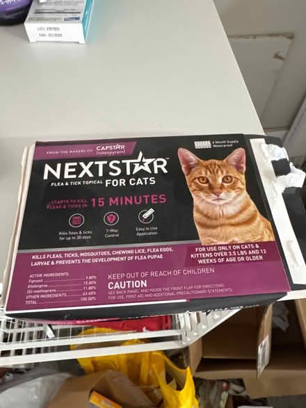 Photo of free Flea and tick treatment for cat (NE Renton) #1