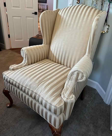Photo of free Large wing chair (Troutdale, near Stark and Kane) #1