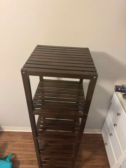 Photo of free Medium tall wood sheld (Santa clara) #3
