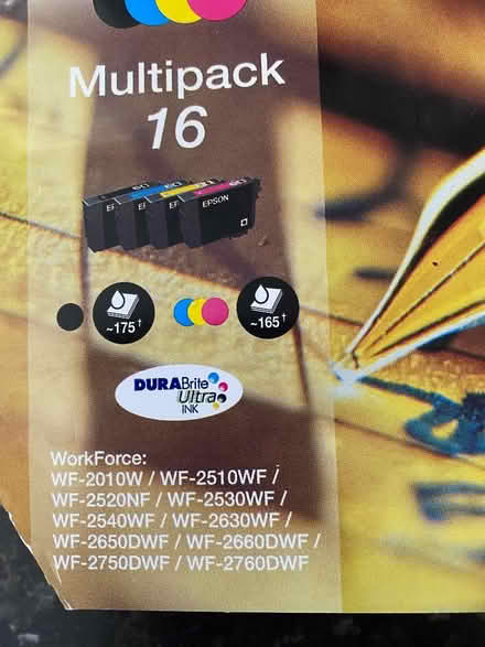 Photo of free Epson Printer Ink (WorkForce model) (Hollingdean. BN1) #1