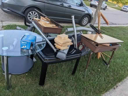 Photo of free Curb alert: desks & end tables (S of Ypsi) #2