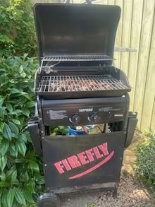 Photo of free Barbecue with gas cylinder (Boughrood, Powys LD3 0YX) #1