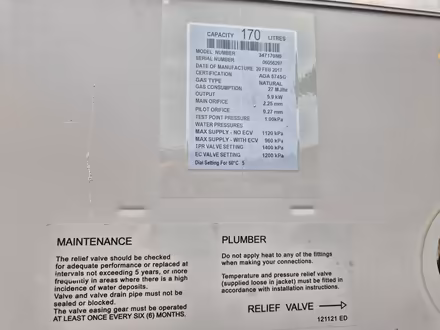 Photo of free Central heater and HWS - Fawkner (Northern suburbs) #1