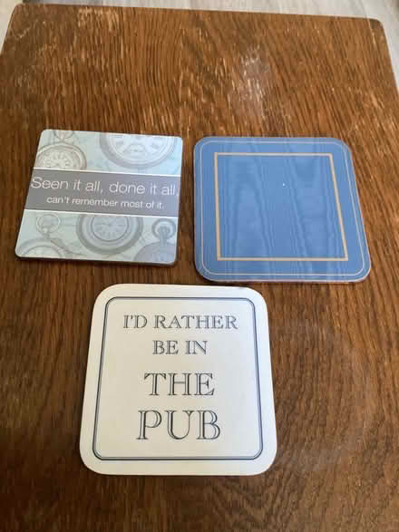 Photo of free Drink mats (Northcourt OX14) #1