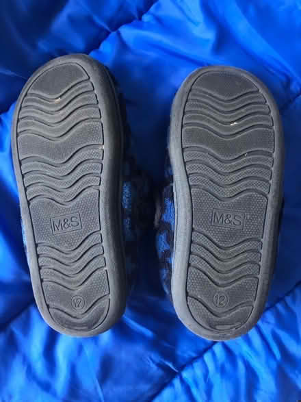 Photo of free Kids M&S slippers size 12 (Latchford WA4) #2