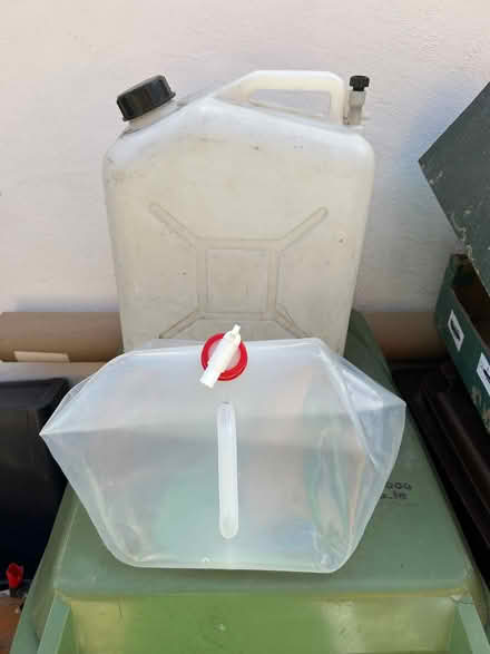 Photo of free 2 x Camping water butts (Warden Hill GL51) #1