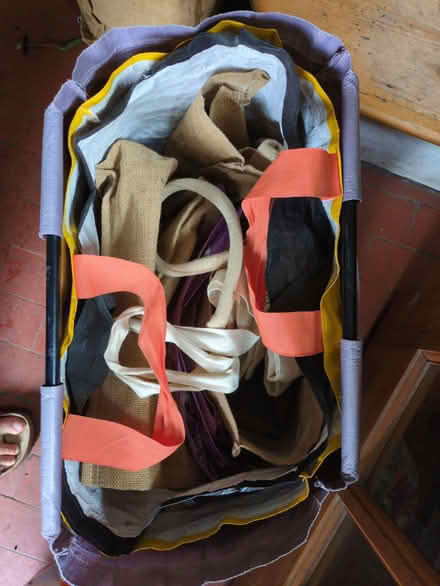 Photo of free 8 sturdy shopping bags (Halton LA2) #1