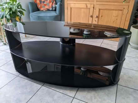Photo of free Glass TV table (Marden TN12) #1