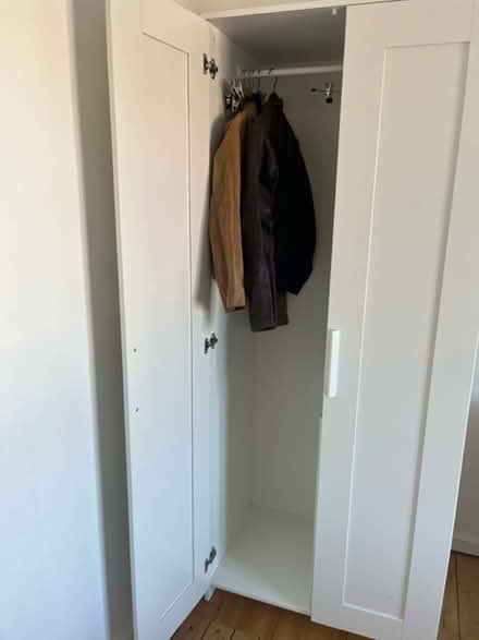 Photo of free White IKEA Brimnes wardrobe (Cambridge CB4) #2
