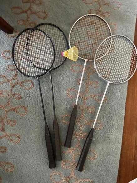 Photo of free Badminton rackets (Friendship Heights) #1