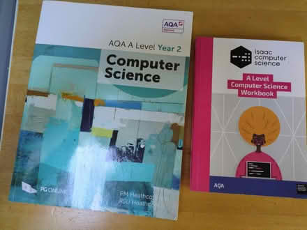 Photo of free AQA A-level computer science text book and workbook (Botley OX2) #1