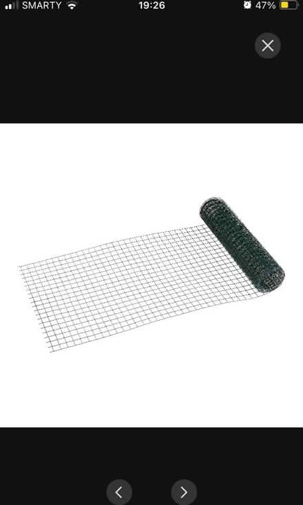Photo of free PVC-coated Steel Wire mesh 5m x 0.5m (Blacklands TN34) #3