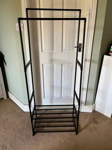 Photo of free Open clothes rail black (GU9) #2
