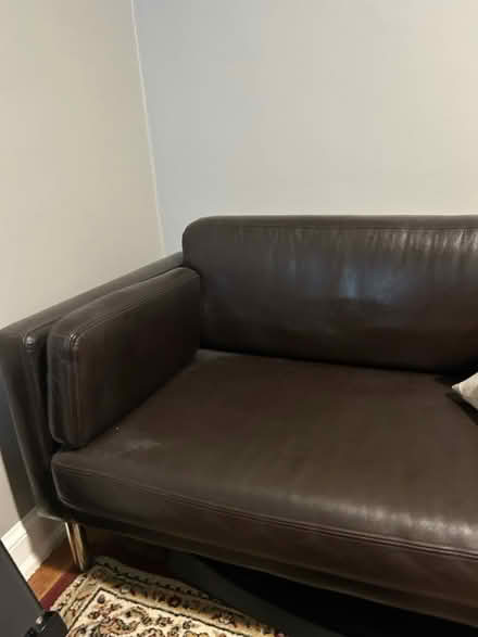 Photo of free Brown couch (Silver Spring) #2