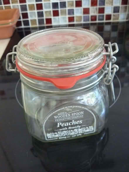 Photo of free Empty Kilner-style glass pickle/preserve jar (Kempsey WR5) #2