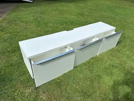 Photo of free Ikea Besta TV Unit White Gloss (Swettenham CW12) #4