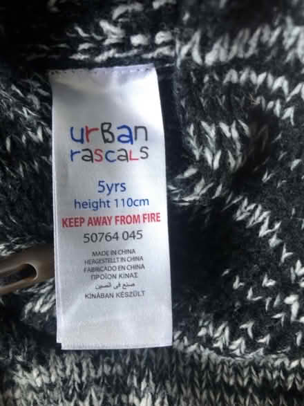 Photo of free Urban Rascals jumper age 5 (Latchford WA4) #3