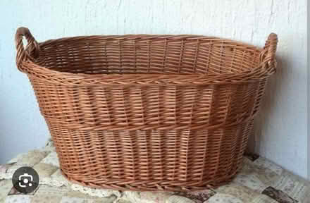 Photo of Wicker ironing basket (Garston WD25) #1