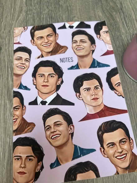 Photo of free Tom Holland notebook and Candle. Not used. (Southsea PO4) #2