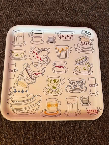Photo of free Square tea tray (CH43) #1